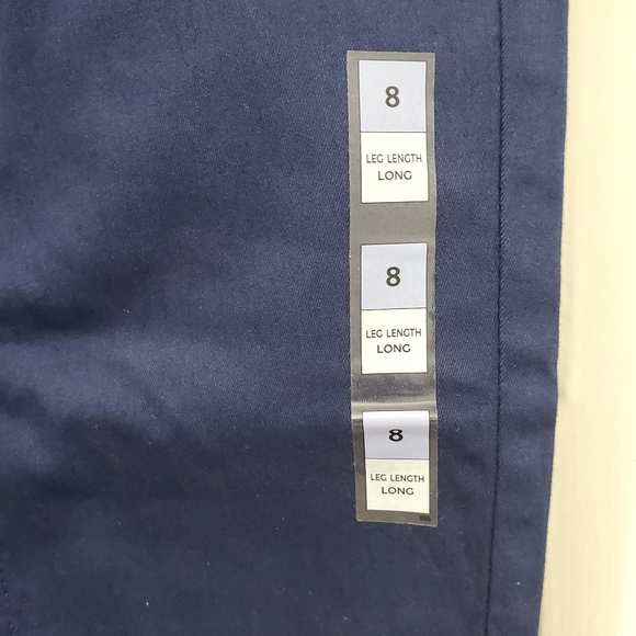 M&S COLLECTION Women's Elasticized High-waisted Eco-dyed Jeggings sz 8 Long - Picture 7 of 9